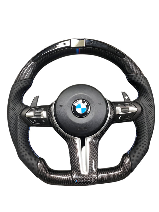 BMW LED Carbon Fibre Steering Wheel (F Series)
